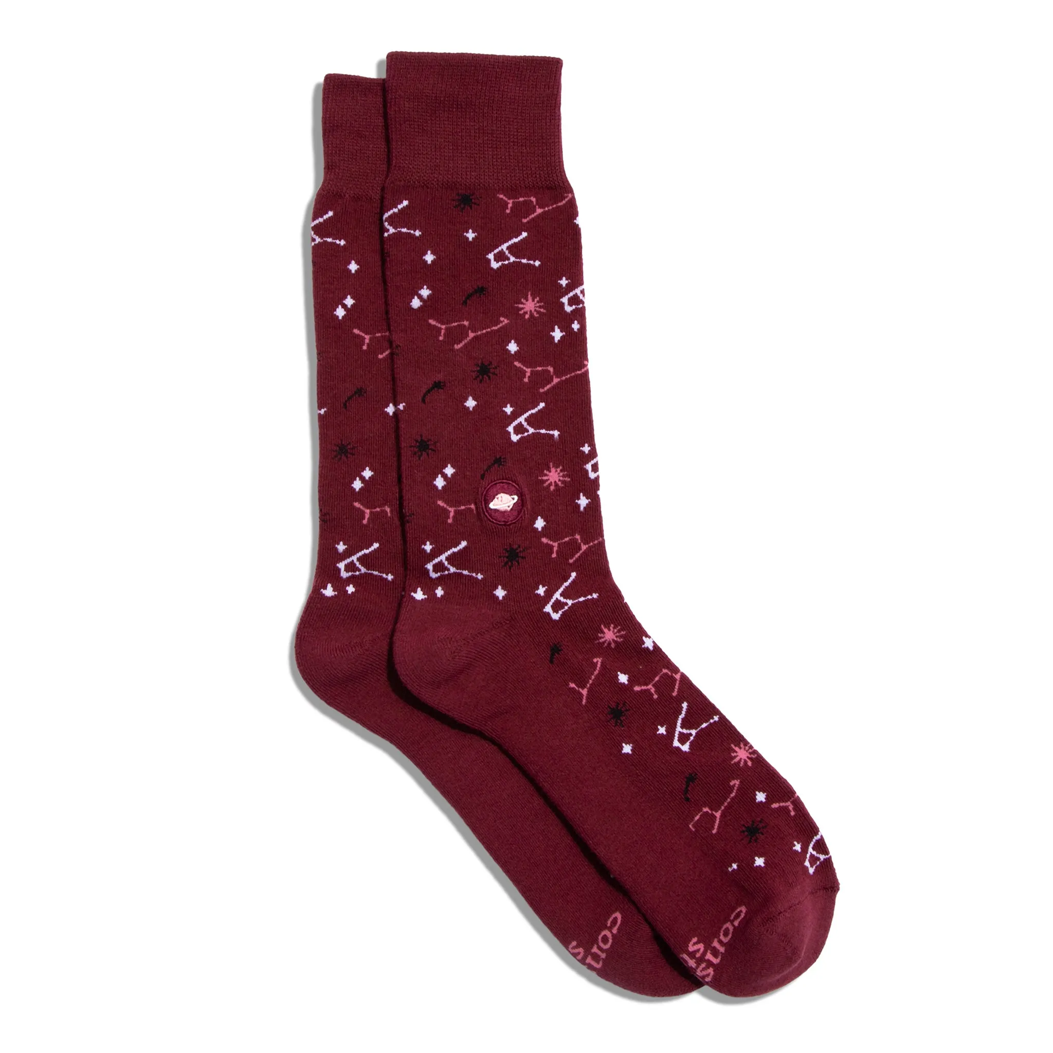 Socks that Support Space Exploration sold by Conscious Step