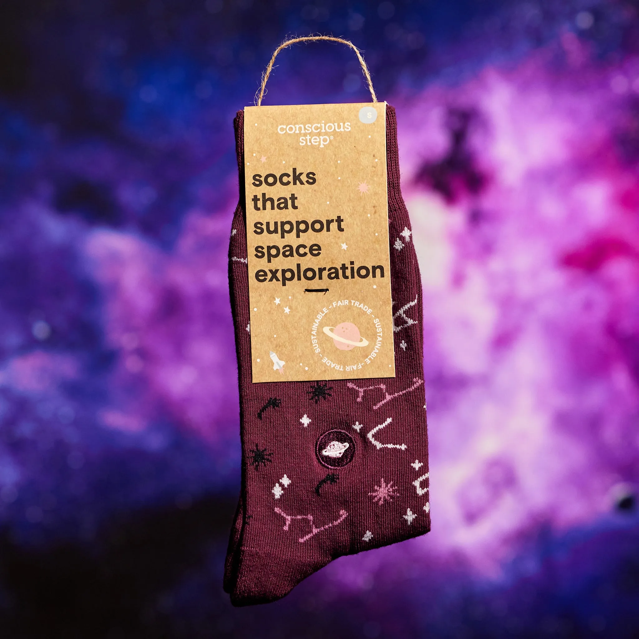 Socks that Support Space Exploration sold by Conscious Step product image thumbnail 3