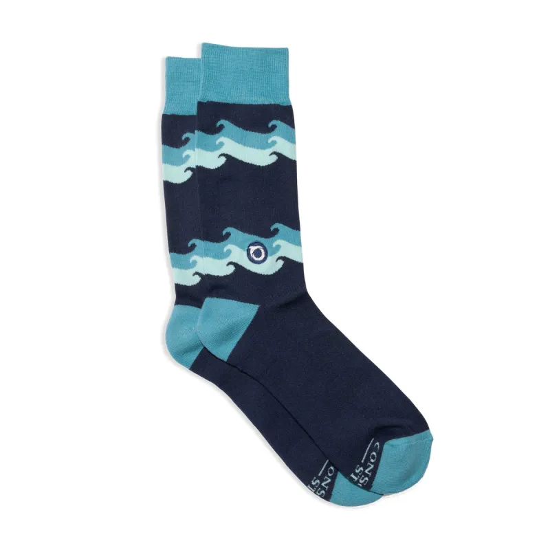 Socks that Protect Oceans sold by Conscious Step