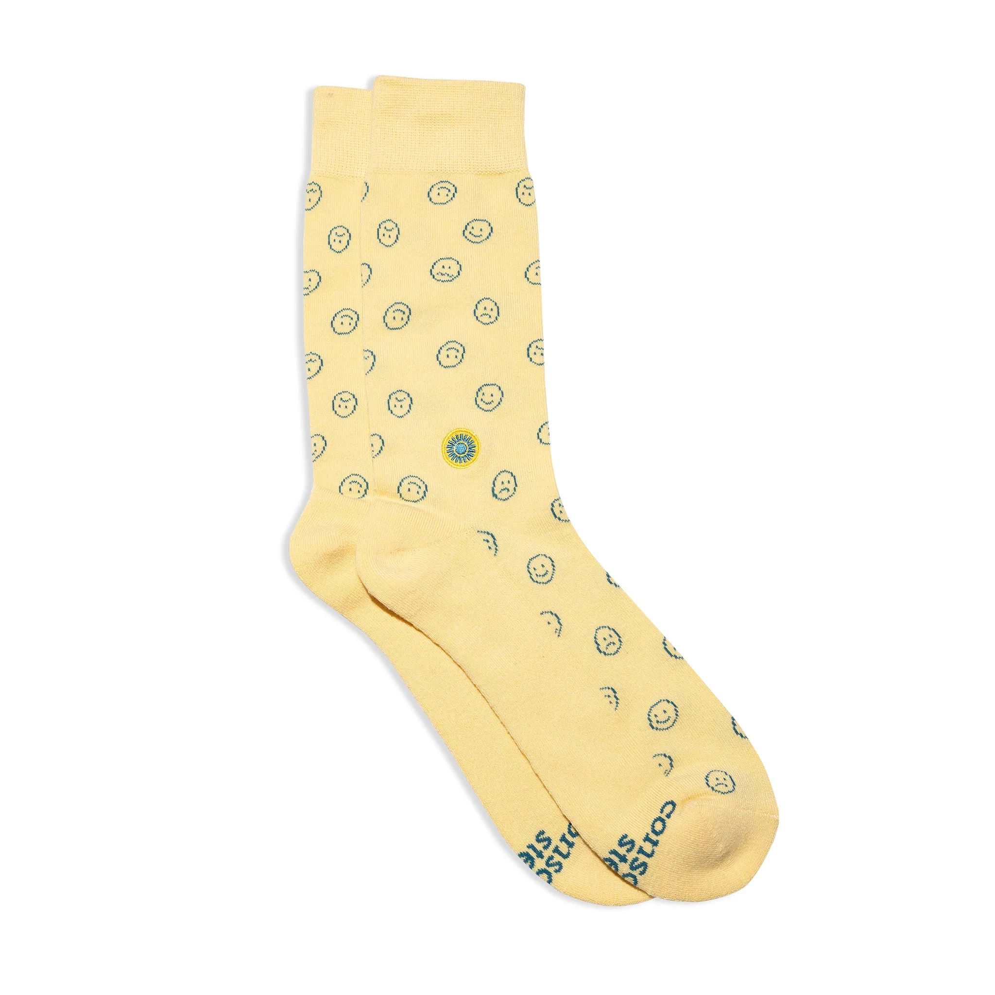 Socks that Support Mental Health sold by Conscious Step