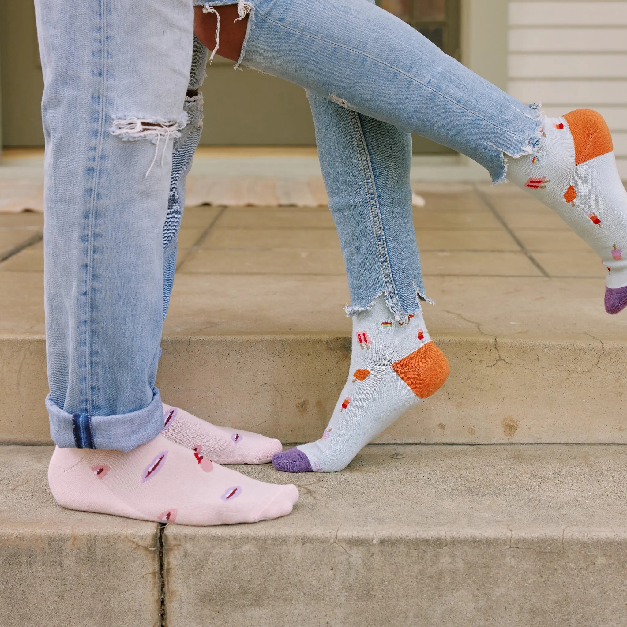 Socks that Save LGBTQ Lives sold by Conscious Step product image thumbnail 3