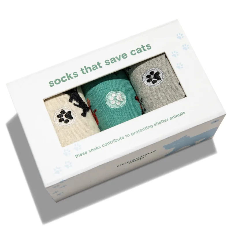 Save Cats Gift Box sold by Conscious Step