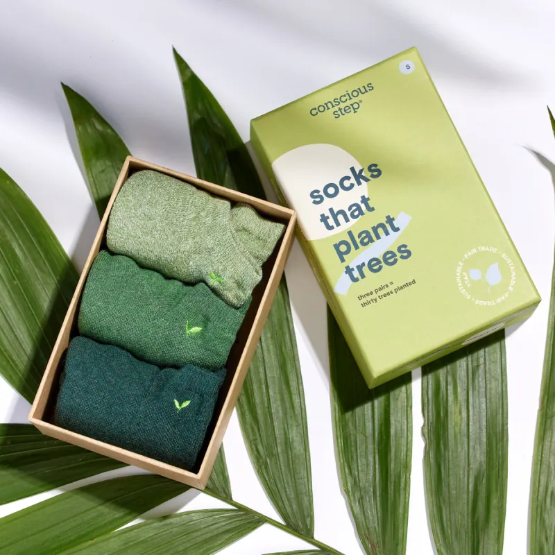 Socks that Plant Trees sold by Conscious Step