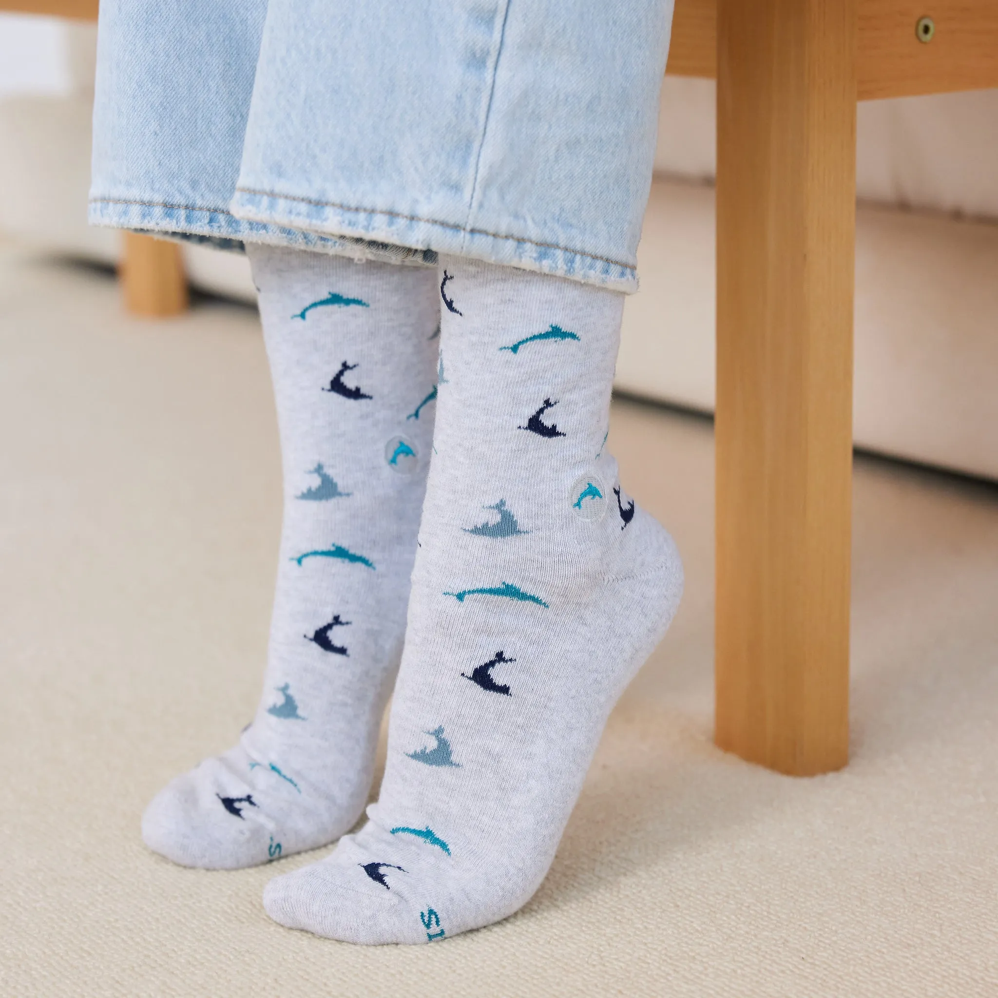 Socks that Protect Dolphins sold by Conscious Step product image thumbnail 3