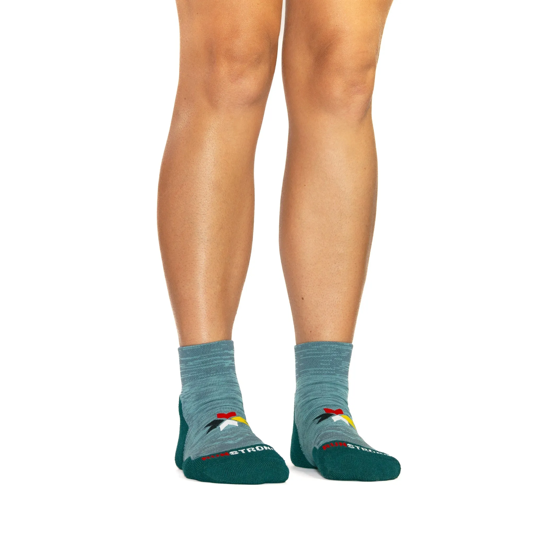 Inyanka Medium Weight Quarter Crew Running Sock sold by Fox River product image thumbnail 4