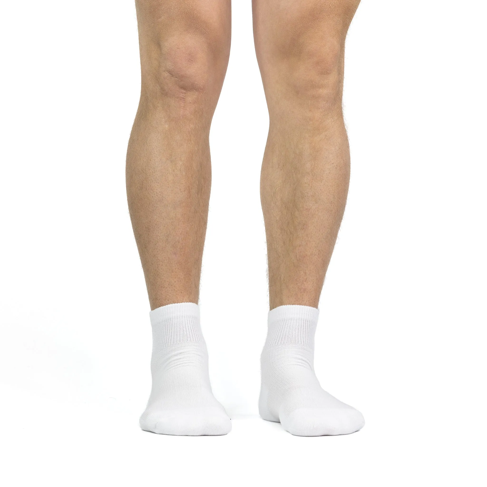 Men's Diabetic Lightweight Quarter Crew Sock - 2 Pack sold by Fox River product image thumbnail 2