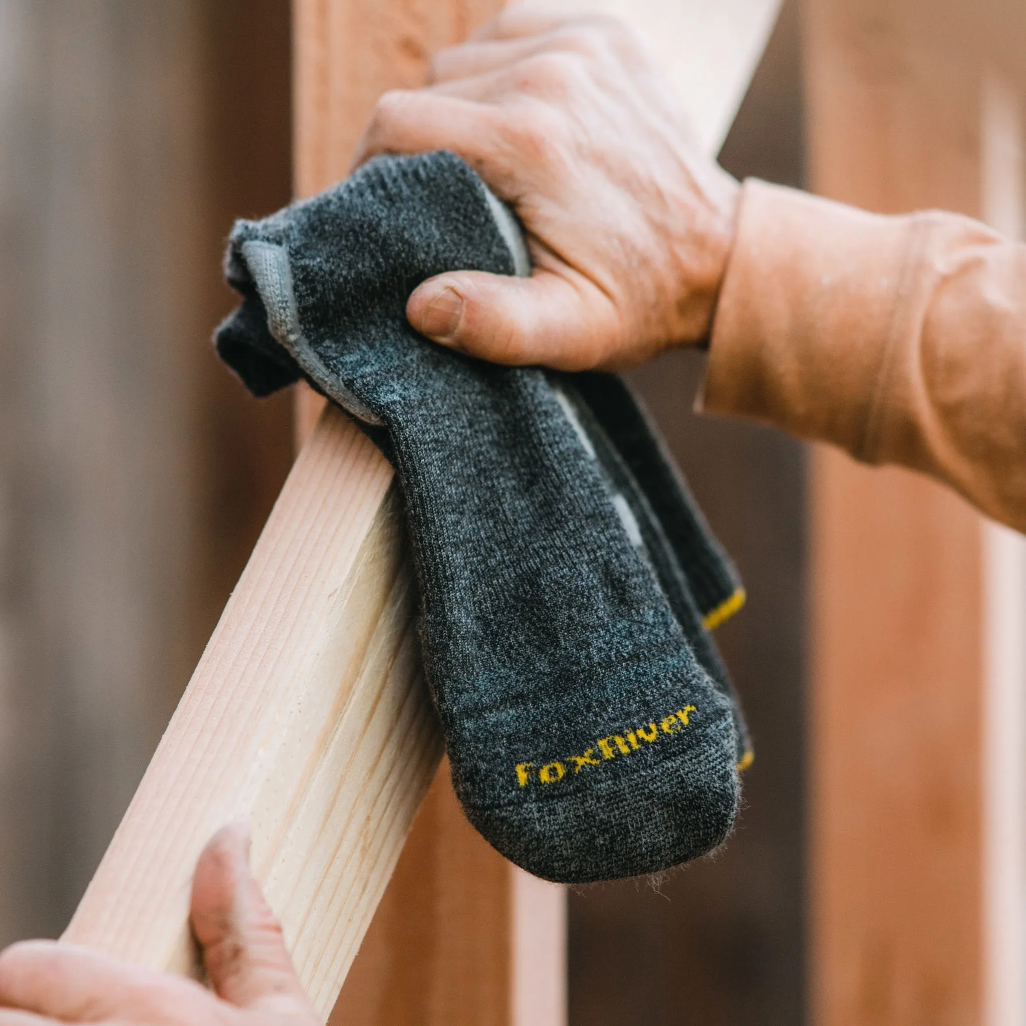 Peakheat Medium Weight Crew Work Sock sold by Fox River product image thumbnail 2