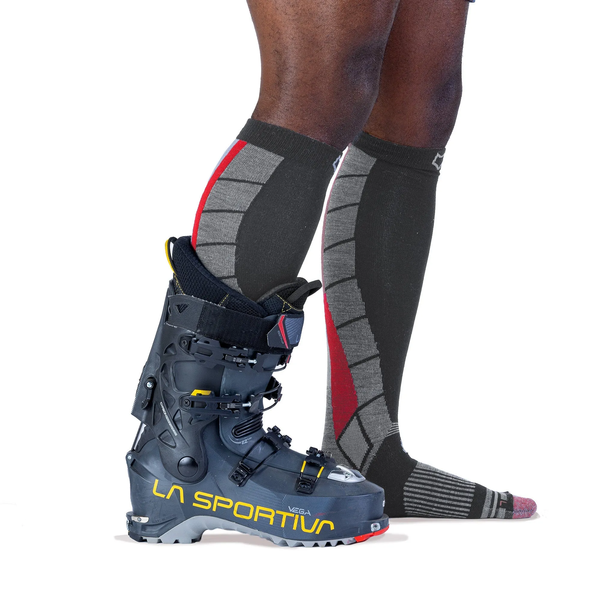 Men's Grenoble Ultra-Lightweight Over-the-Calf Ski and Snowboard Sock sold by Fox River product image thumbnail 2