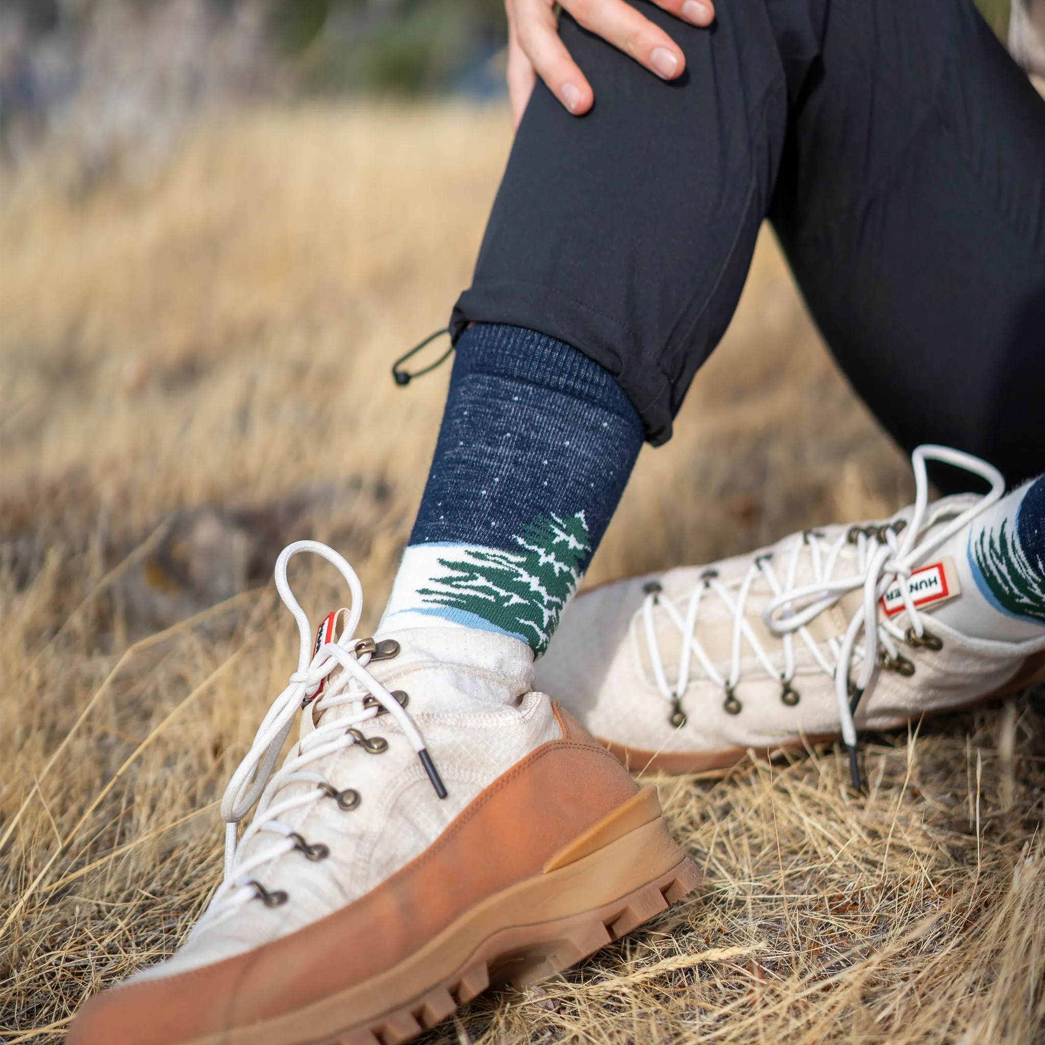 Holiday Medium Weight Crew Hiking Sock sold by Fox River product image thumbnail 2