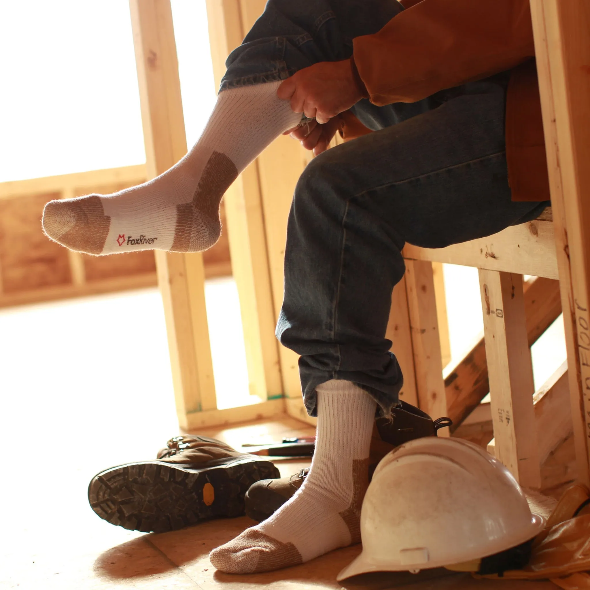 Men's Westerner Medium Weight Over-the-Calf Work Sock - 2 Pack sold by Fox River product image thumbnail 2