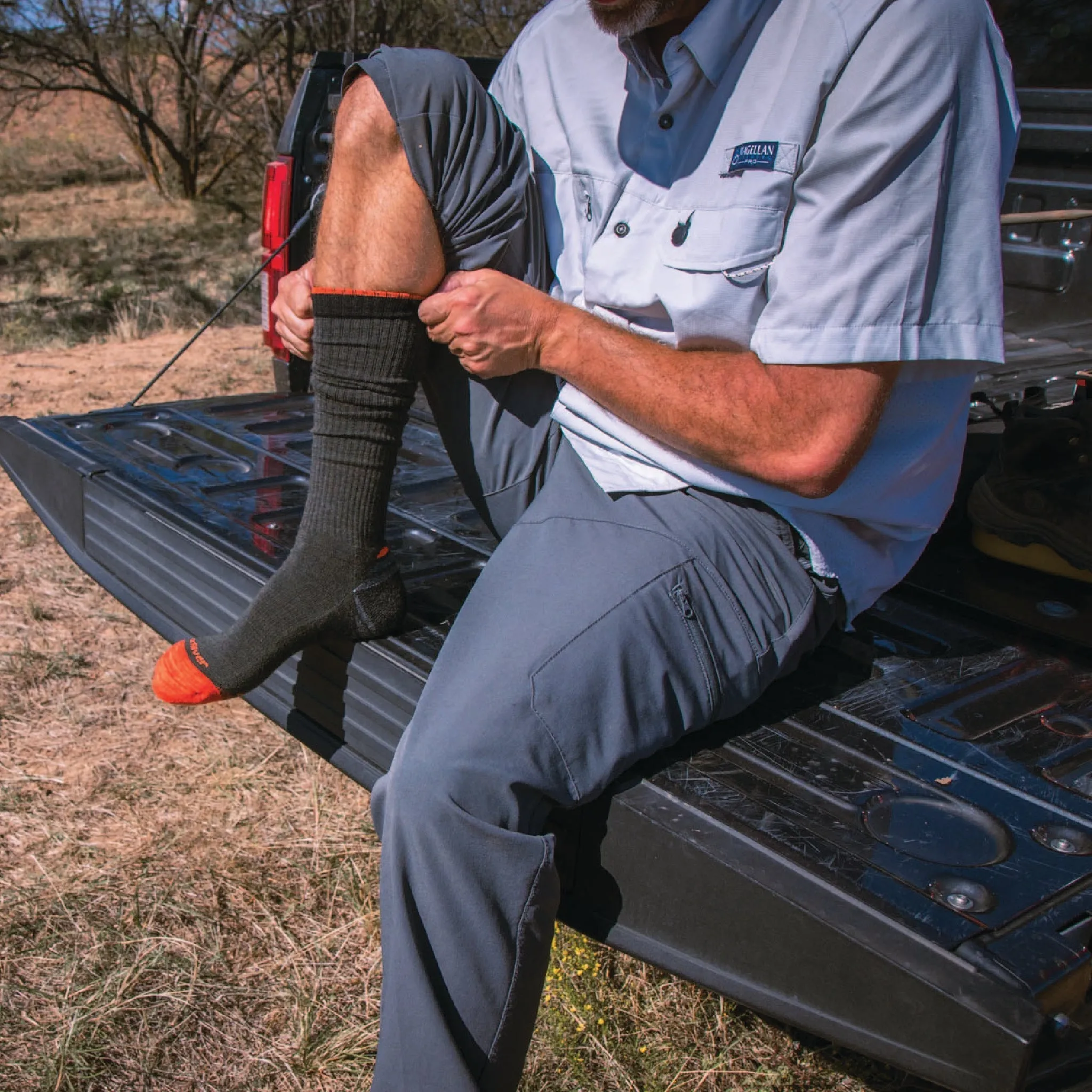 Original Hunt Medium Weight Over-the-Calf Sock Hunting Sock sold by Fox River product image thumbnail 2