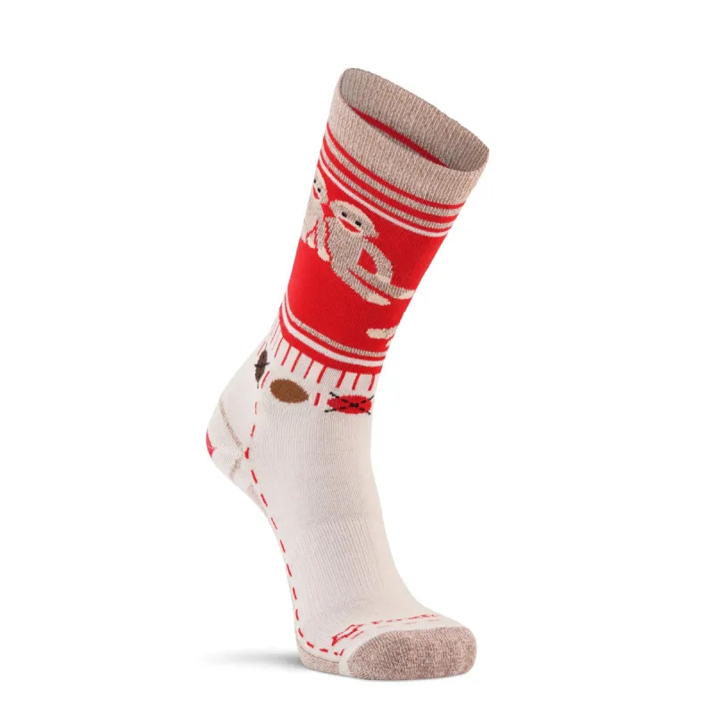 Women's Monkey Friends Ultra-Lightweight Crew Everyday Sock sold by Fox River