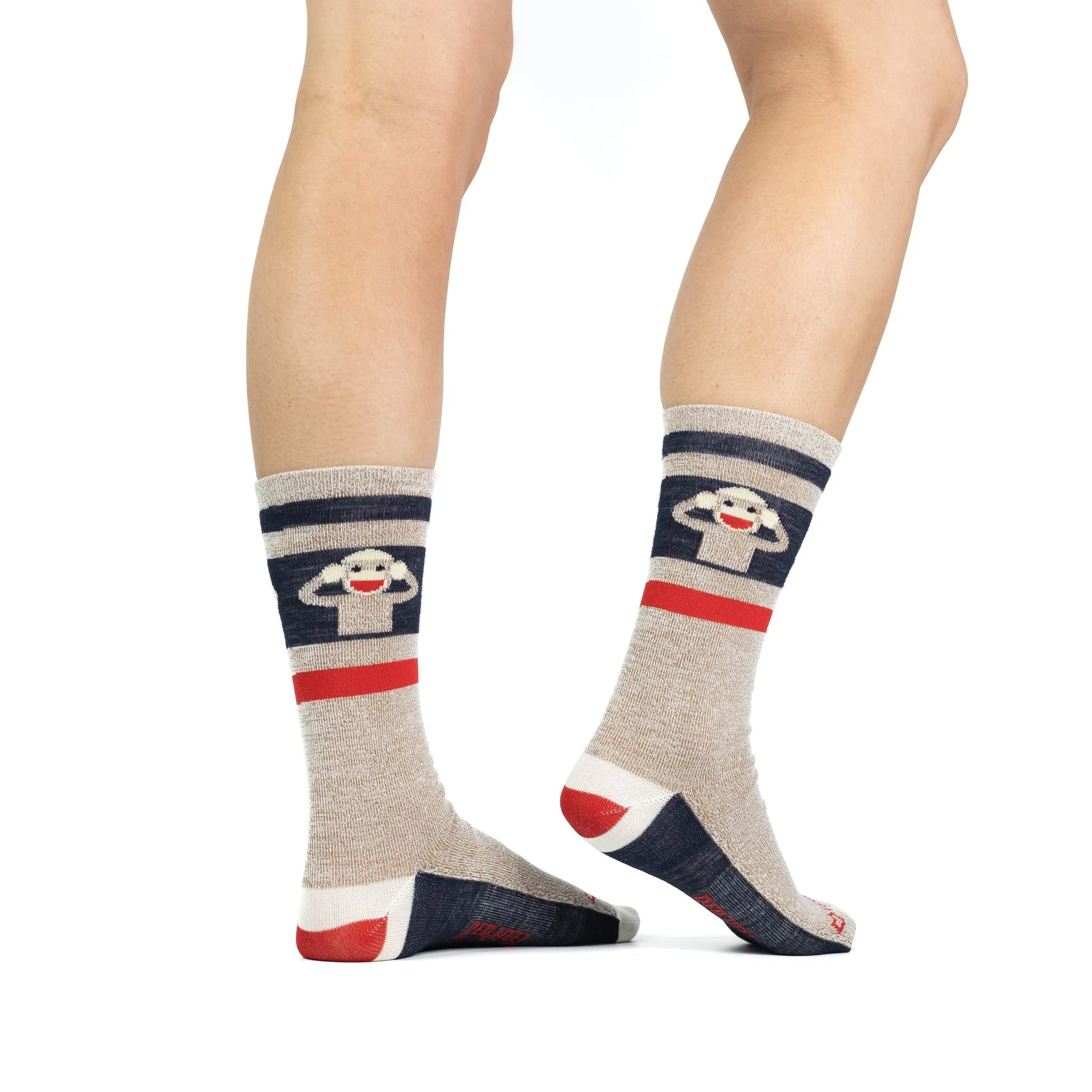 Women's Monkey See Ultra-Lightweight Crew Everyday Sock sold by Fox River product image thumbnail 2