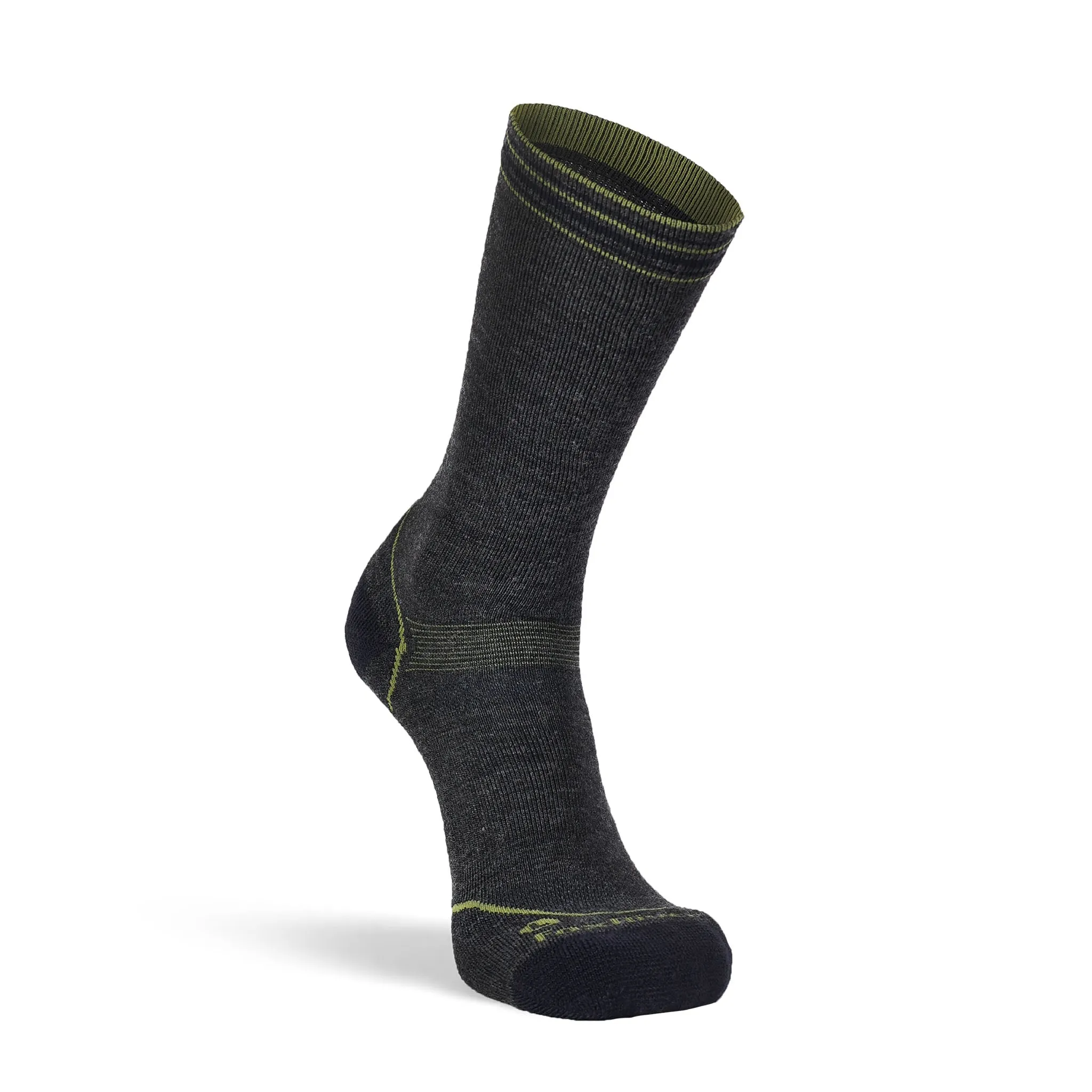 Stripe Medium Weight Crew Hiking Sock sold by Fox River