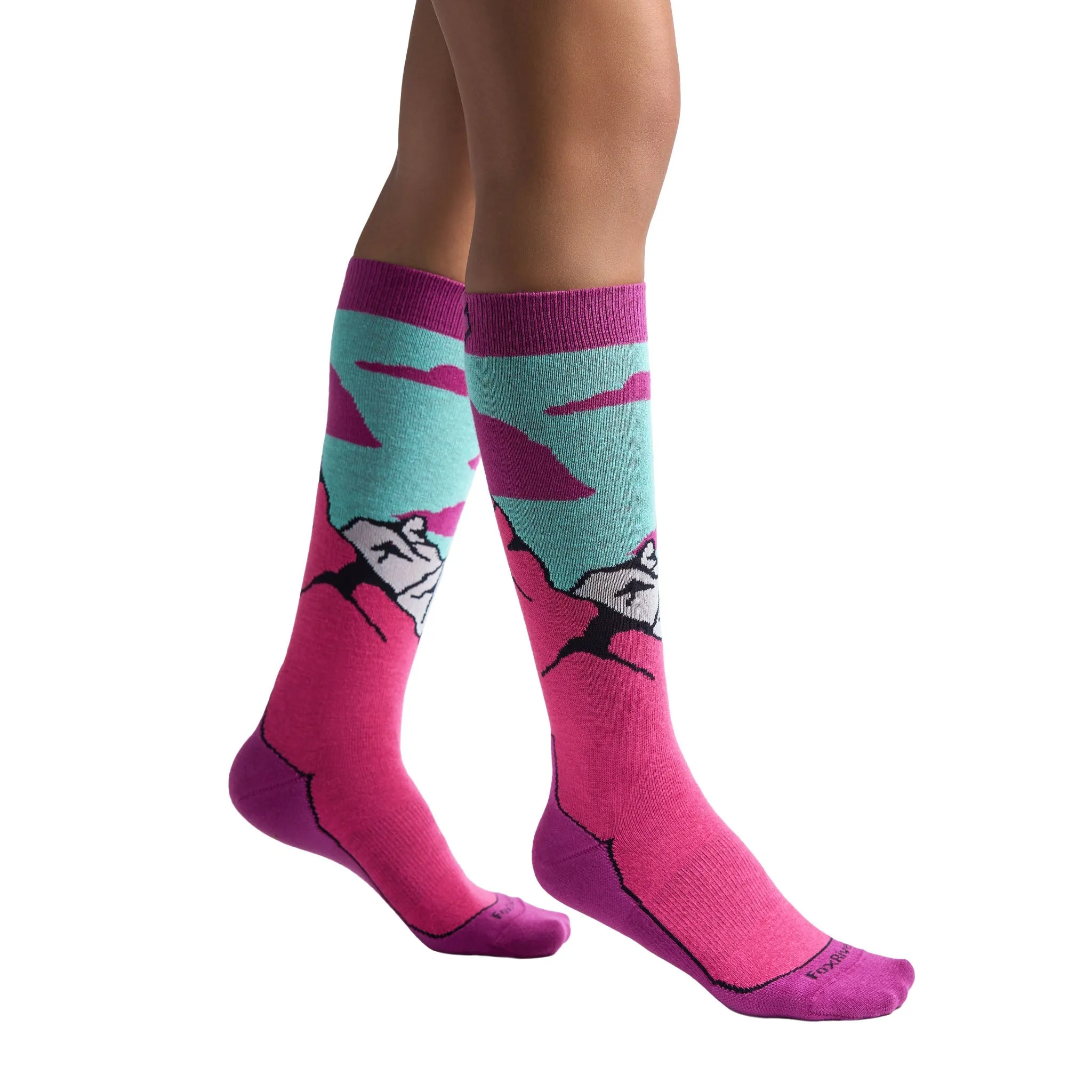 Women's Vail Ultra-Lightweight Over-the-Calf Ski and Snowboard Sock sold by Fox River product image thumbnail 2