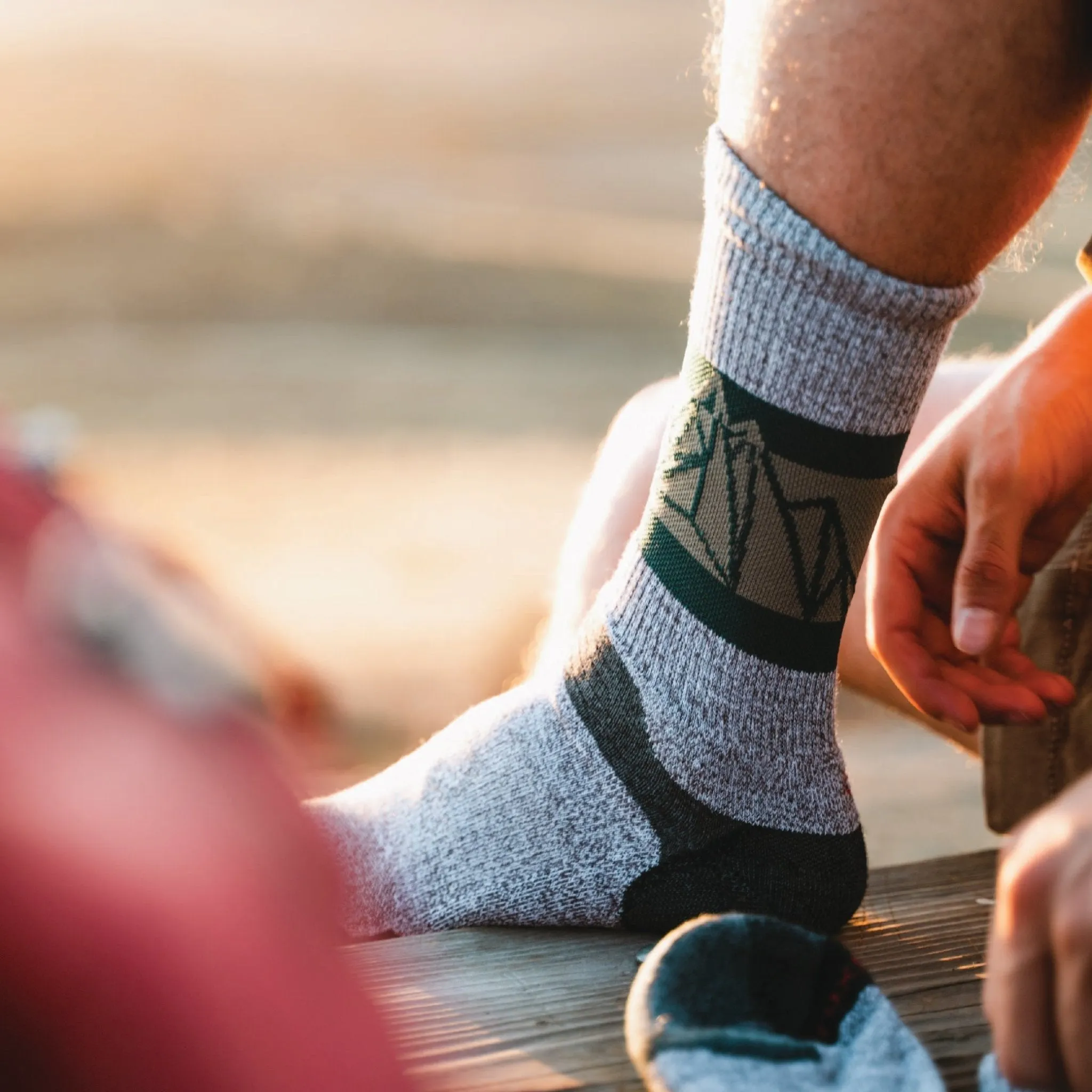 Men's Highland MX2 Lightweight Crew Hiking Sock sold by Fox River product image thumbnail 2