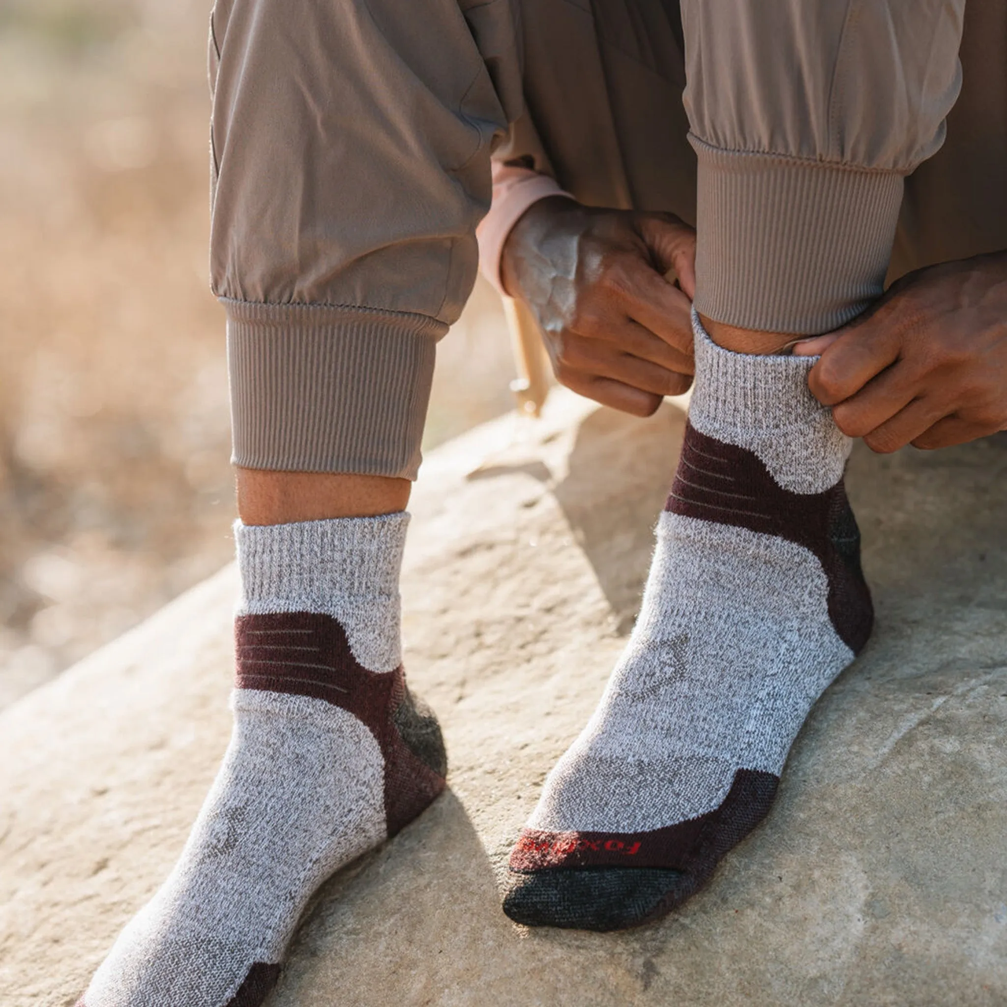 Women's MX1 Lightweight Quarter Crew Hiking Sock sold by Fox River product image thumbnail 2