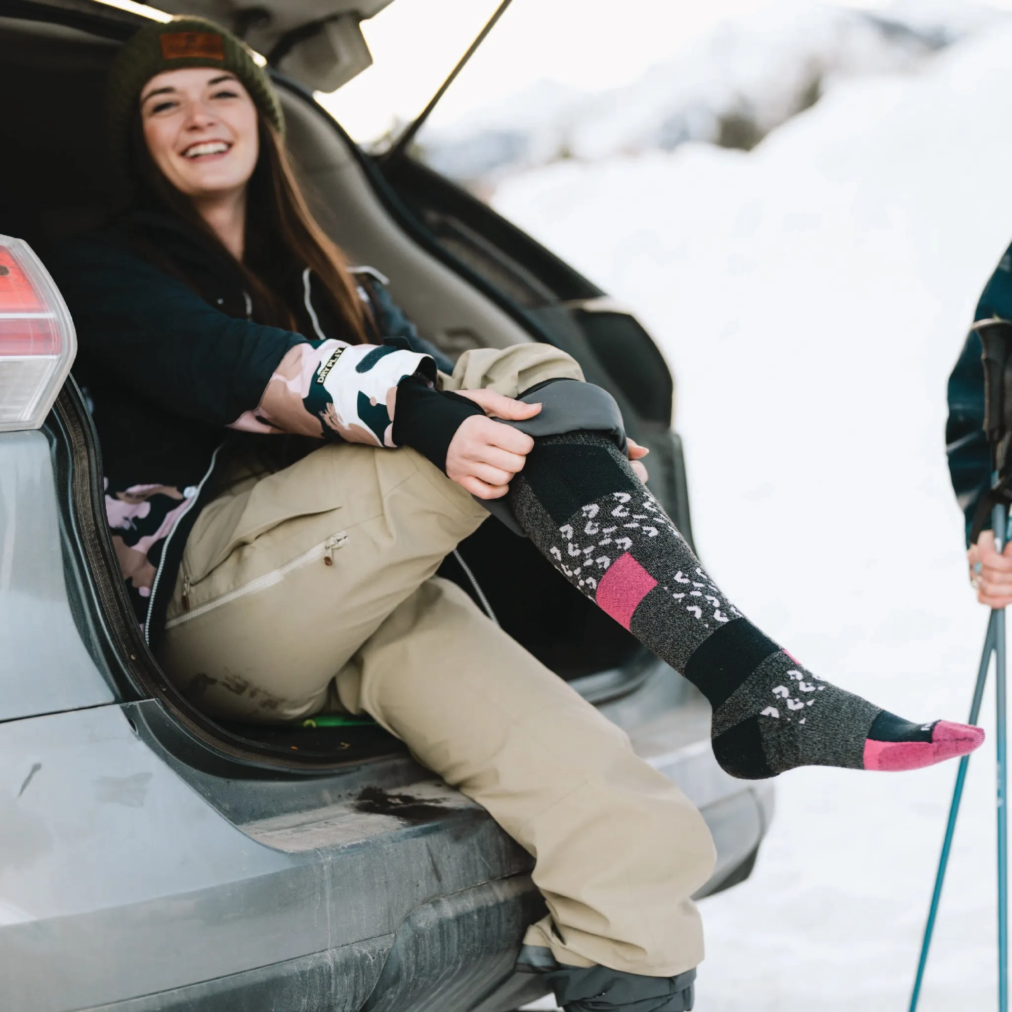 Women's Peakheat Liftie Lightweight Over-the-Calf Ski and Snowboard Sock sold by Fox River product image thumbnail 2