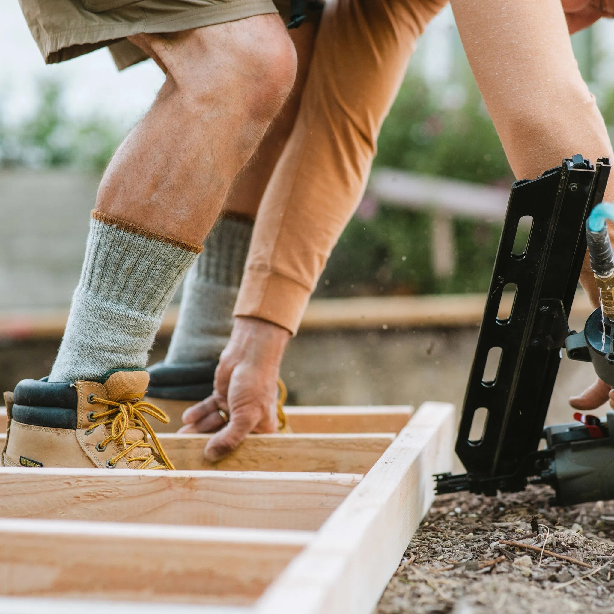 Men's Steel-Toe Wool Heavyweight Mid-Calf Boot Work Sock sold by Fox River product image thumbnail 2