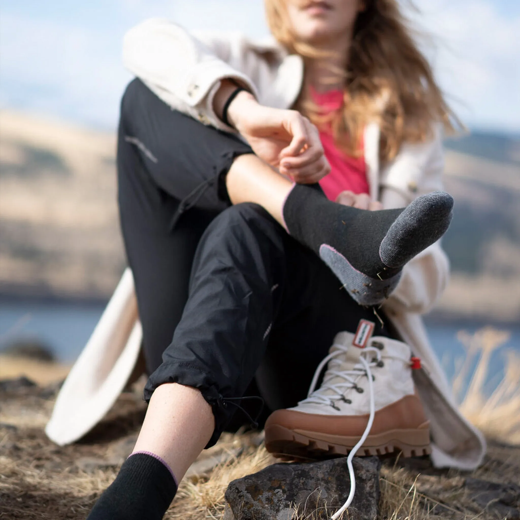 Women's Basecamp 2.0 Lightweight Quarter Crew Hiking Sock sold by Fox River product image thumbnail 2