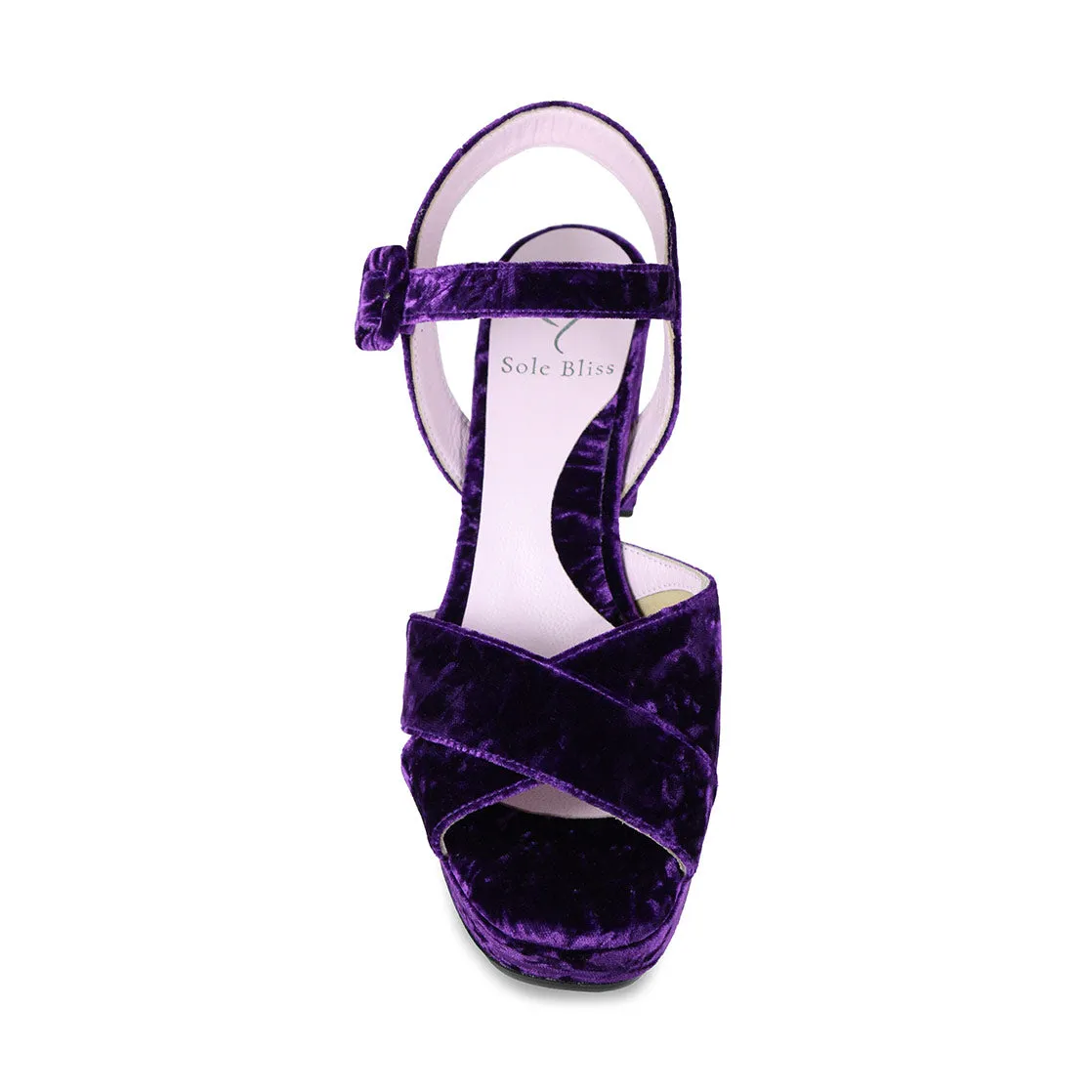 Ruby: Luxe Purple Velvet sold by Sole Bliss product image thumbnail 3
