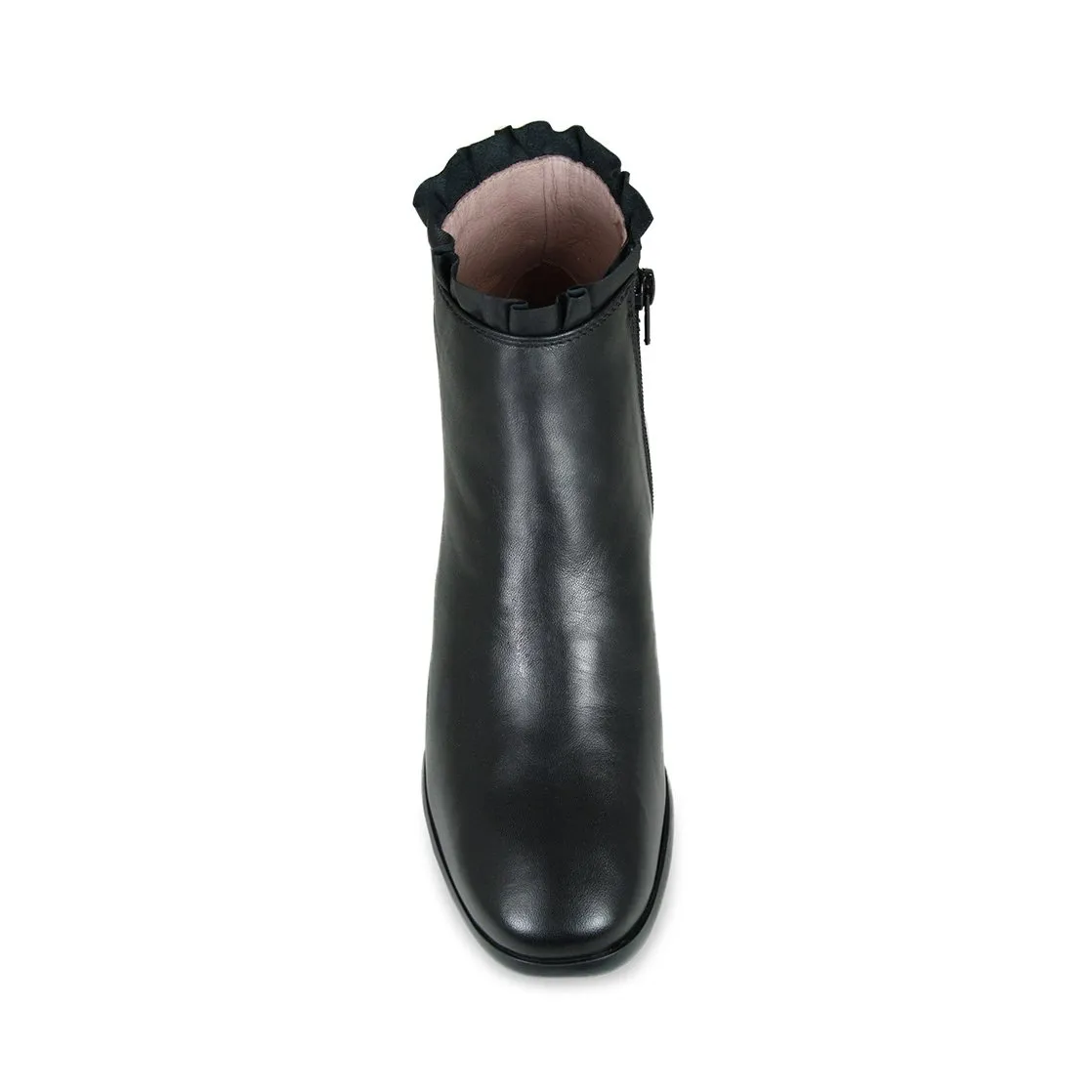 Frill: Black Leather sold by Sole Bliss product image thumbnail 4