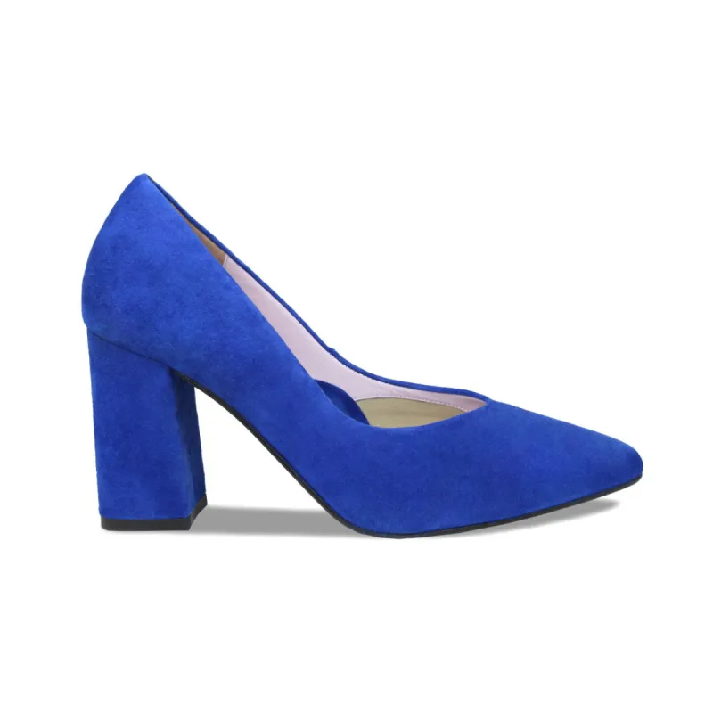 Paloma: Cobalt Suede sold by Sole Bliss