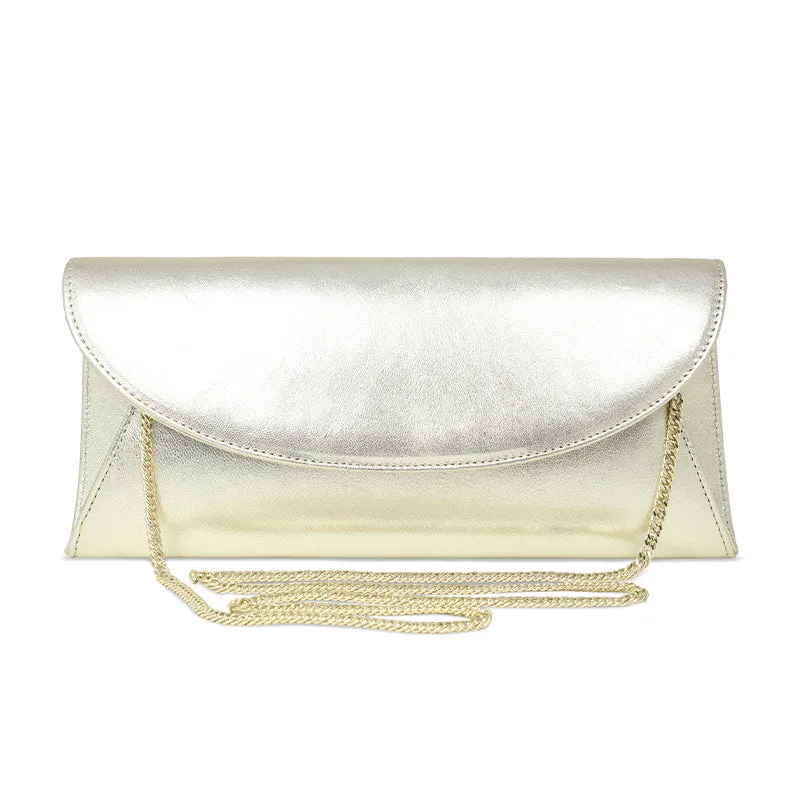 Jenna: Gold Leather sold by Sole Bliss product image thumbnail 4