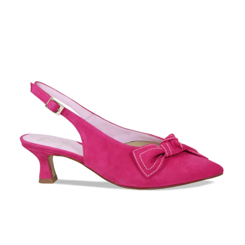 Katrina: Fuchsia Suede sold by Sole Bliss
