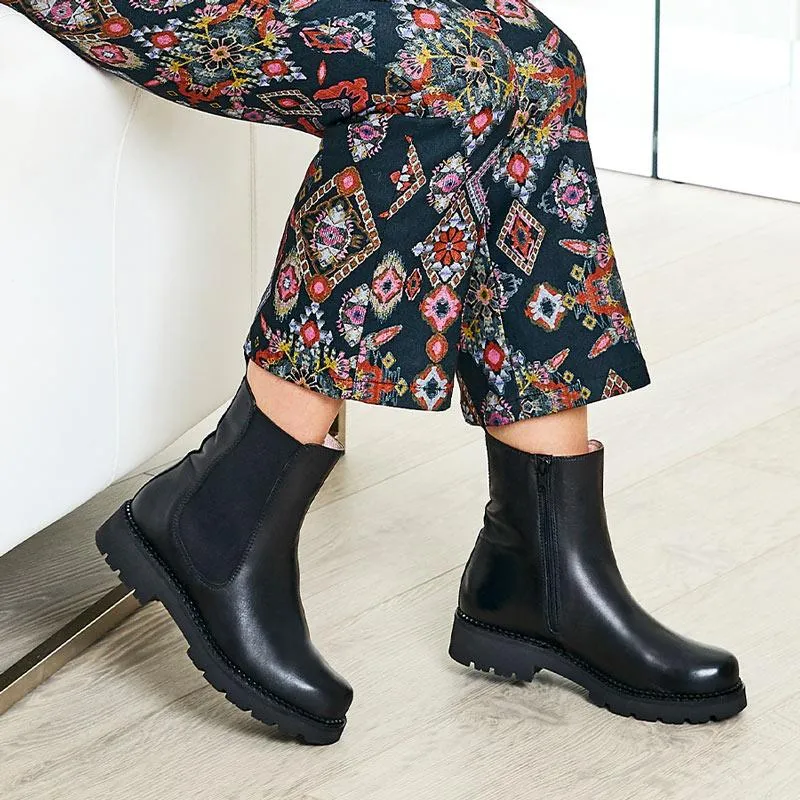 Roxy: Black Leather sold by Sole Bliss product image thumbnail 4