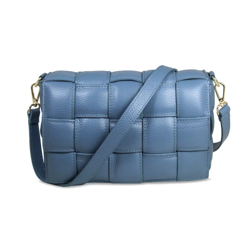 Charm: Denim Leather sold by Sole Bliss