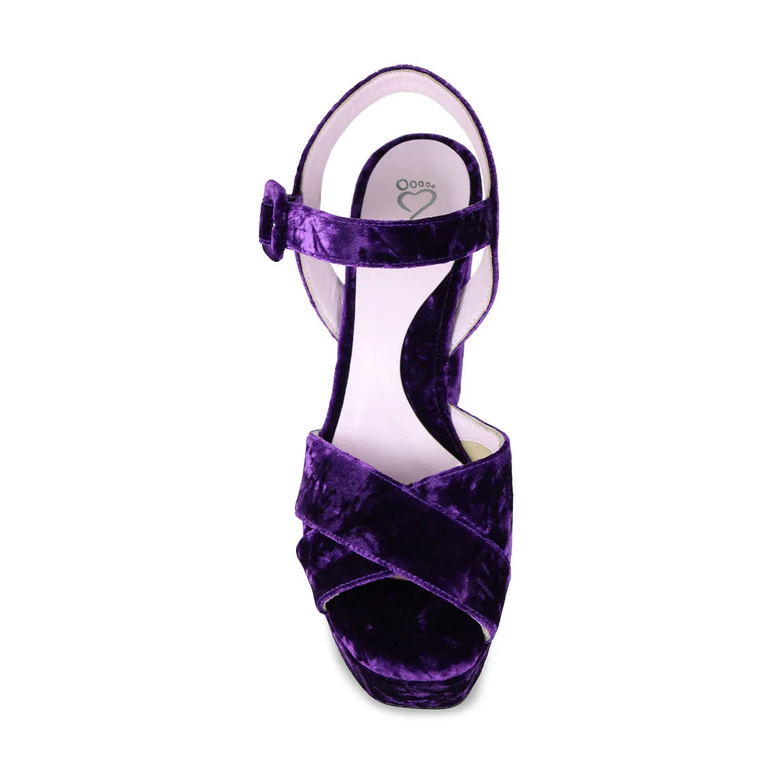 Remy: Luxe Purple Velvet sold by Sole Bliss product image thumbnail 4