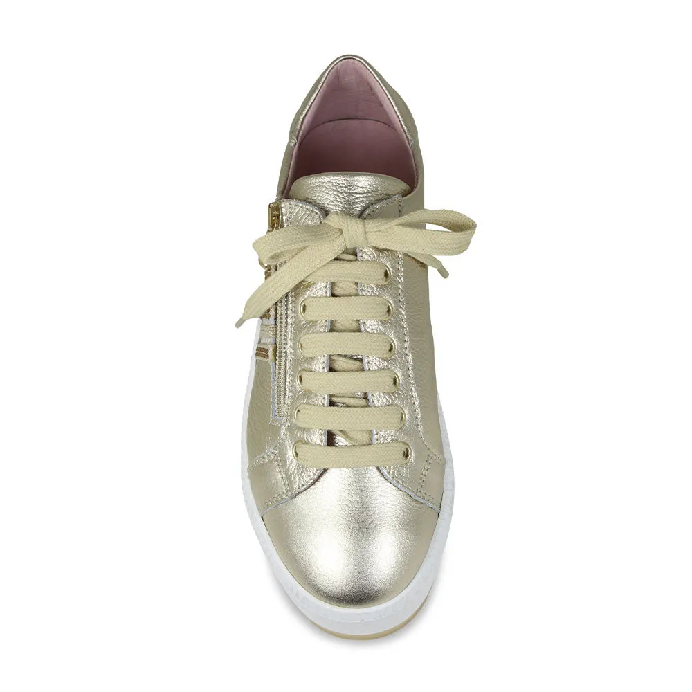 Disco: Gold Leather sold by Sole Bliss product image thumbnail 4