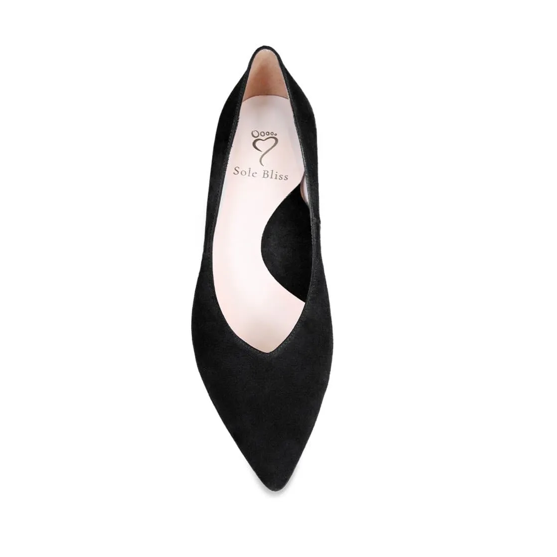 Sydney: Black Suede sold by Sole Bliss product image thumbnail 4