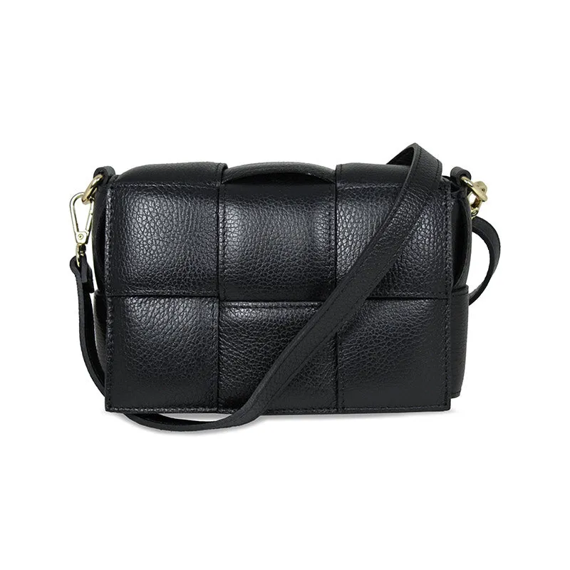 Carter: Black Leather sold by Sole Bliss