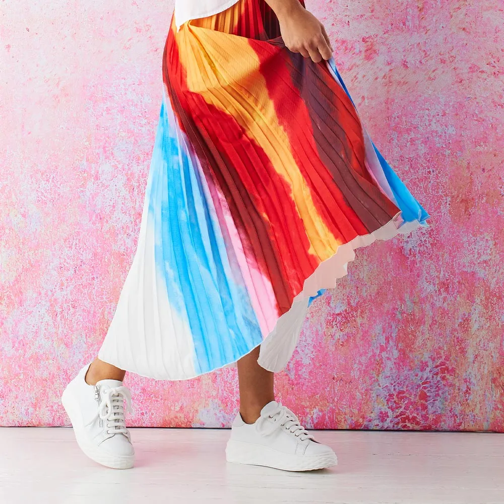 Palazzo: White Leather sold by Sole Bliss product image thumbnail 2