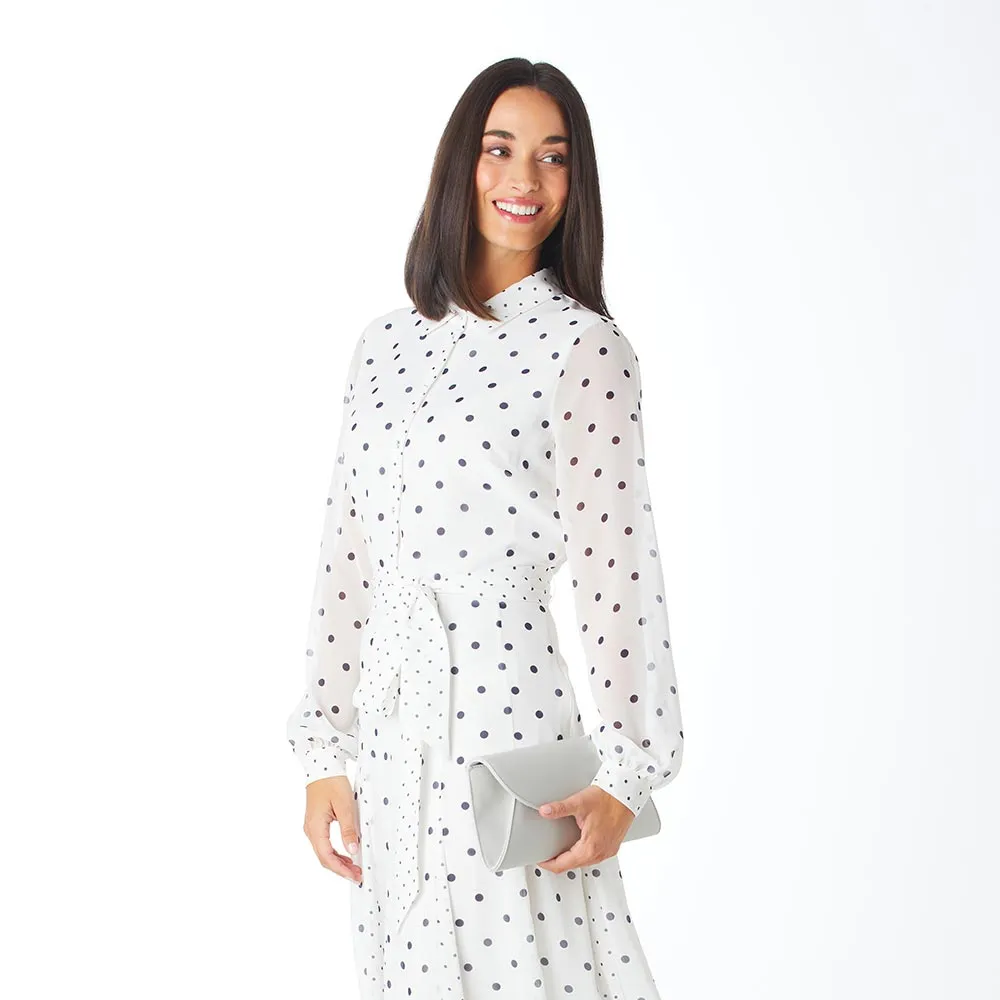 Jenna: Pale Grey Leather sold by Sole Bliss product image thumbnail 2