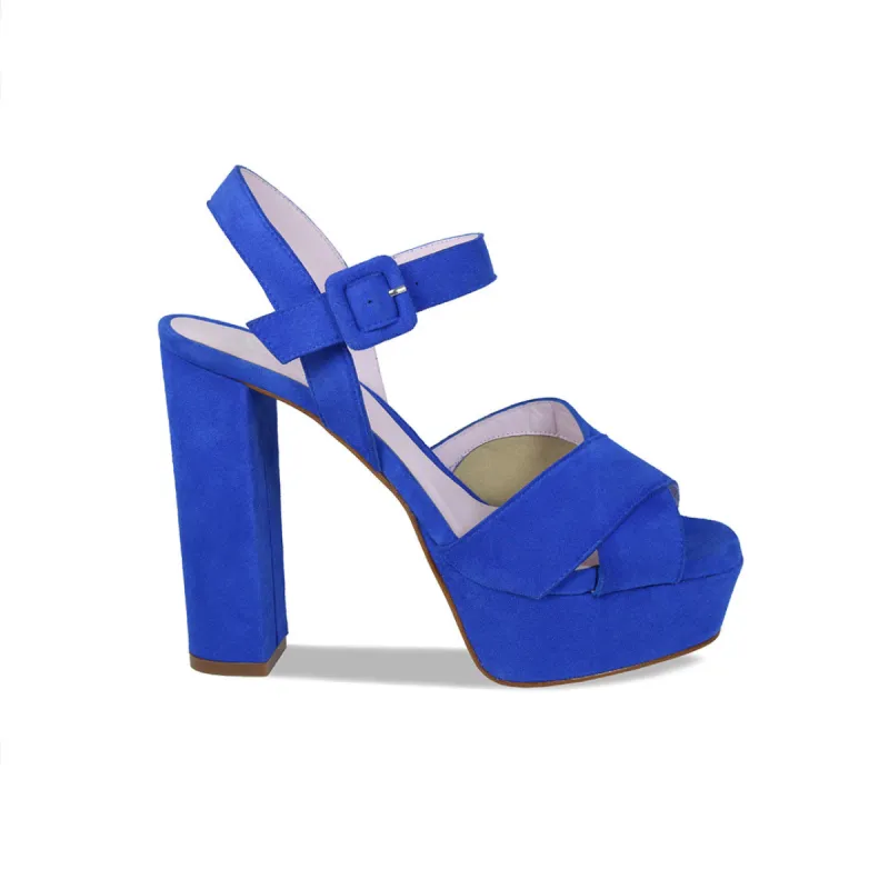 Remy: Cobalt Suede sold by Sole Bliss
