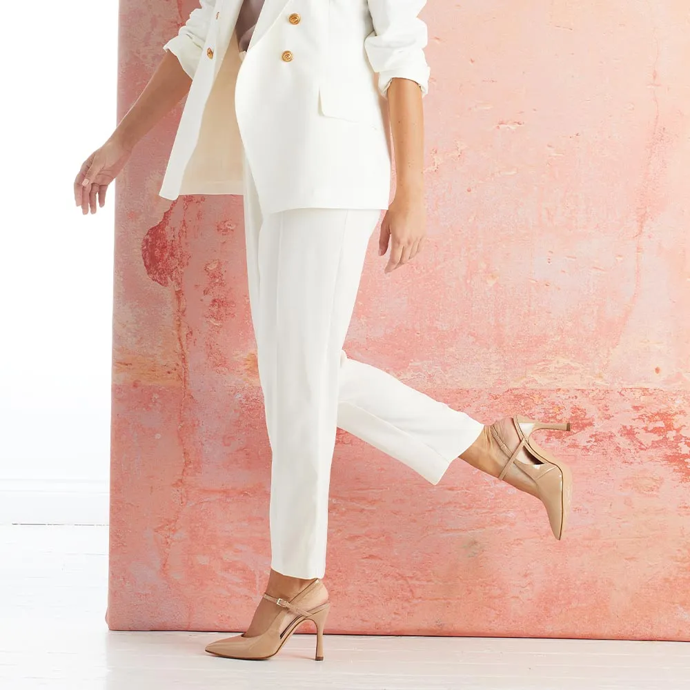 Premiere: Nude Patent Leather sold by Sole Bliss product image thumbnail 2