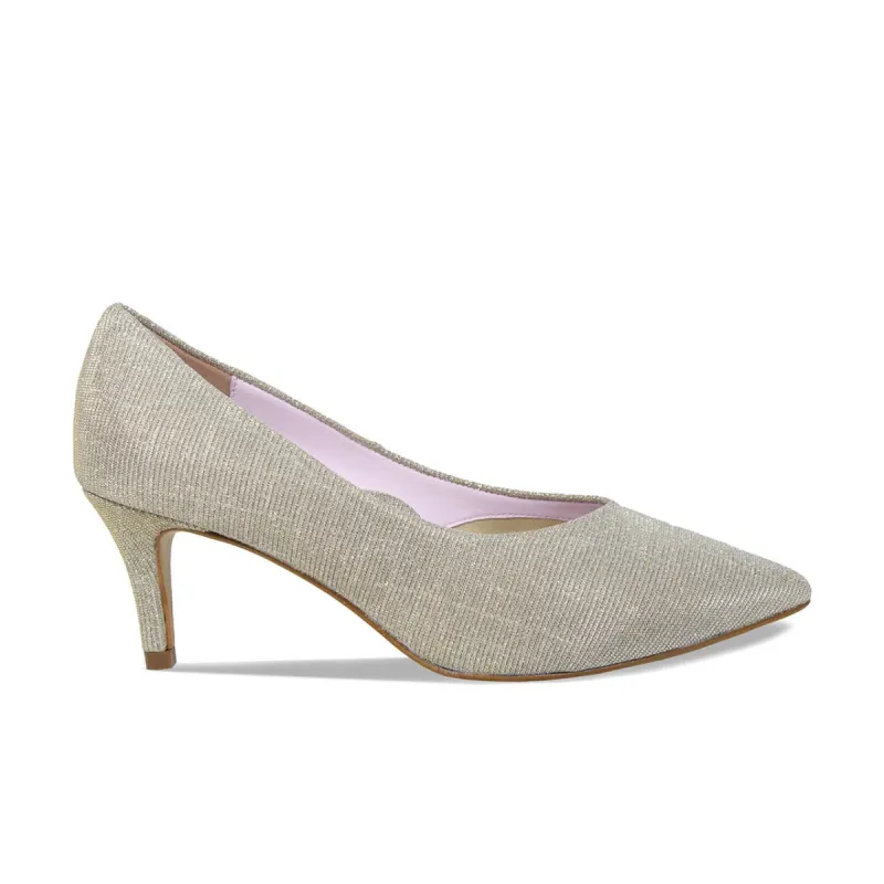 Carmen: Taupe Glitter sold by Sole Bliss