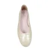 Luna: Cream Croc Patent Leather sold by Sole Bliss