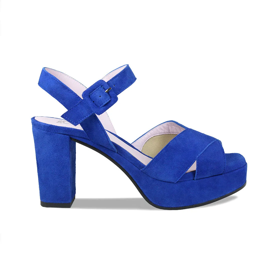 Ruby: Cobalt Suede sold by Sole Bliss