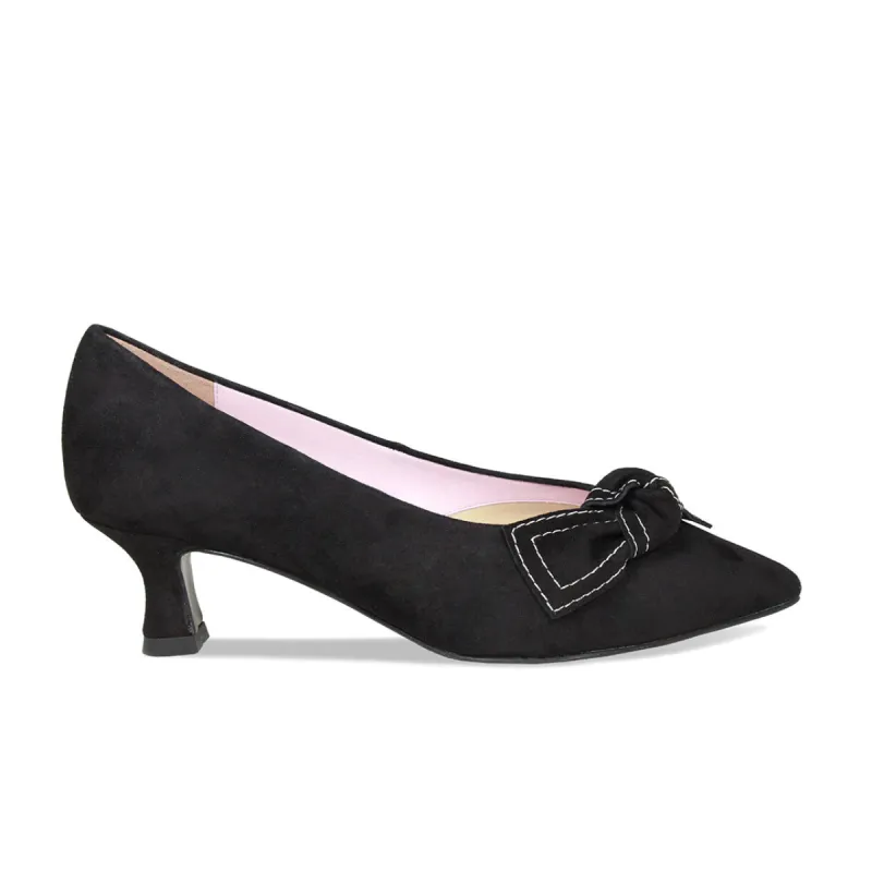 Katie: Black Suede sold by Sole Bliss