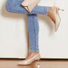 Audrey: Cream Leather sold by Sole Bliss