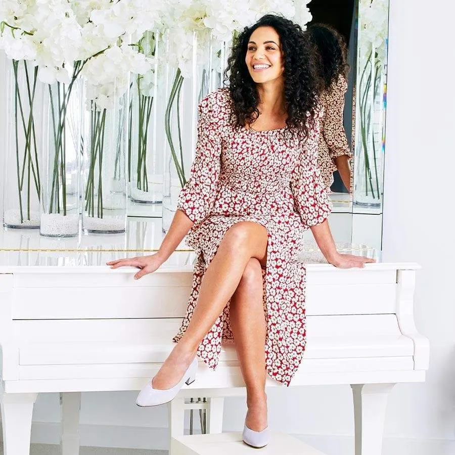 Ingrid: Pale Grey Suede sold by Sole Bliss product image thumbnail 2