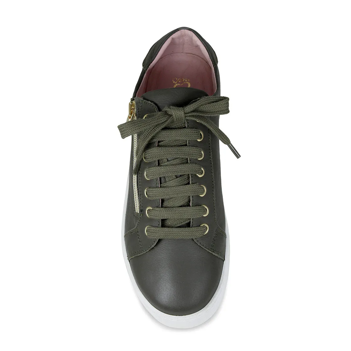 Hero: Khaki Leather sold by Sole Bliss product image thumbnail 3