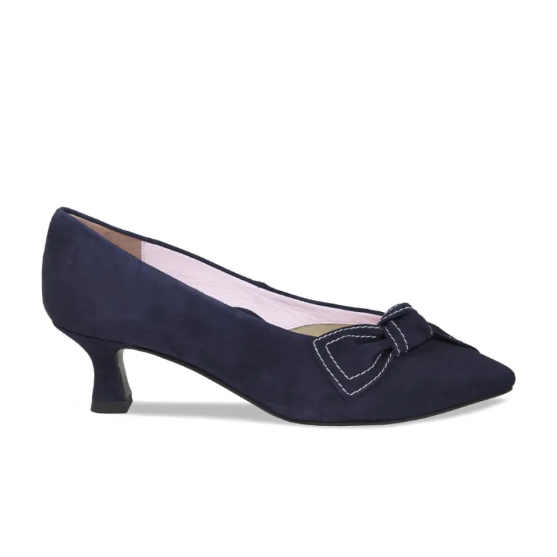 Katie: Navy Suede sold by Sole Bliss