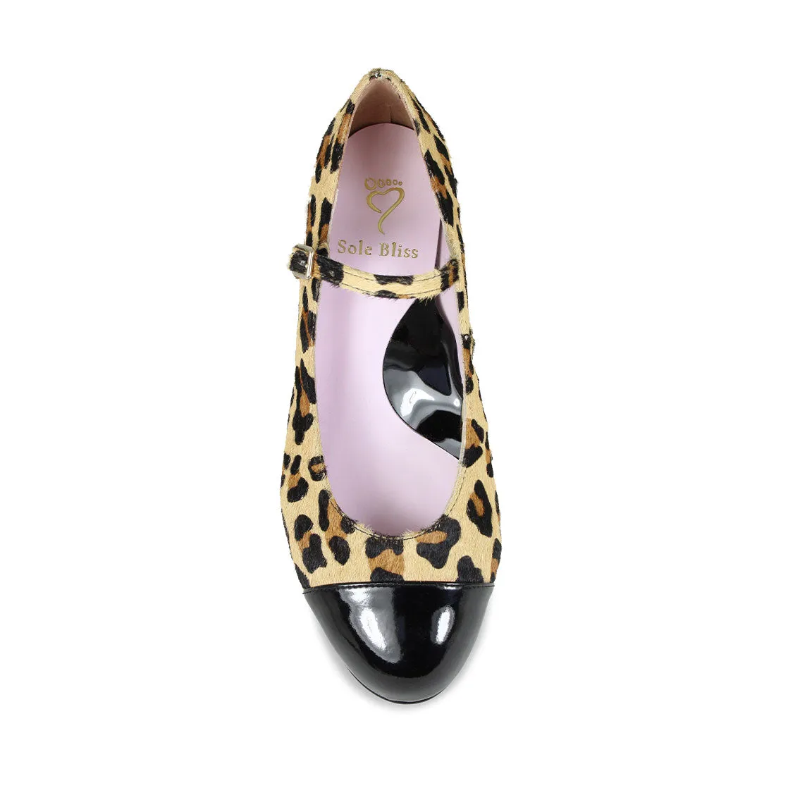 Nancy: Luxe Leopard & Black Leather sold by Sole Bliss product image thumbnail 5