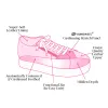 Hampton Star: Bordeau Leather & Glitter sold by Sole Bliss