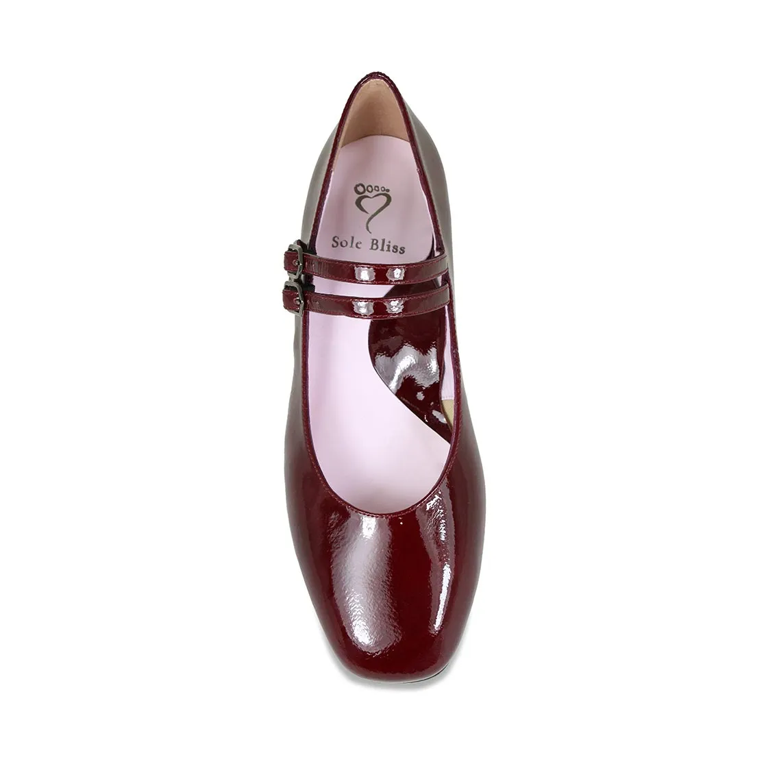 Orla: Bordeau Patent Leather sold by Sole Bliss product image thumbnail 3